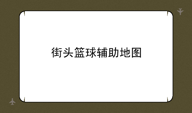 街头篮球辅助地图