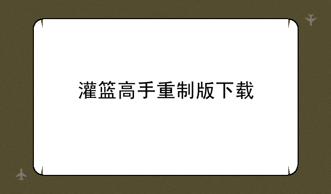 灌篮高手重制版下载