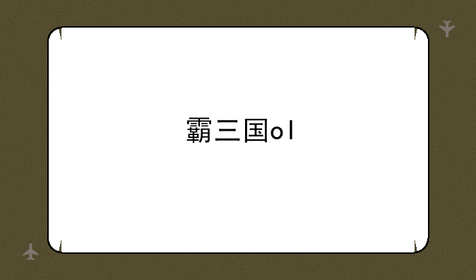 霸三国ol